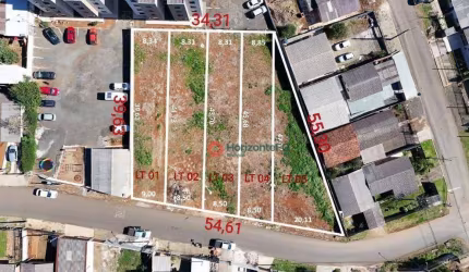 Terrenos à venda a partir de, 355 m² por R$ 153.000 - São Cristóvão - Guarapuava/PR