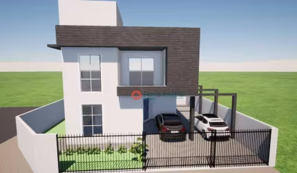 Sobrado com 4 dormitórios à venda, 183 m² por R$ 980.000,00 - Dos Estados - Guarapuava/PR