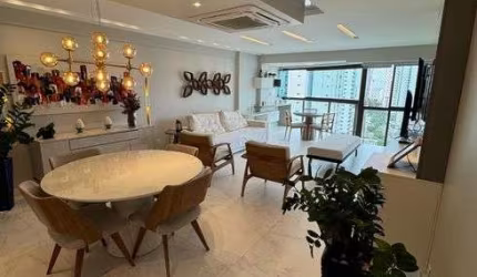 Apartamento para venda possui 136 metros quadrados com 3 quartos em Boa Viagem - Recife - PE