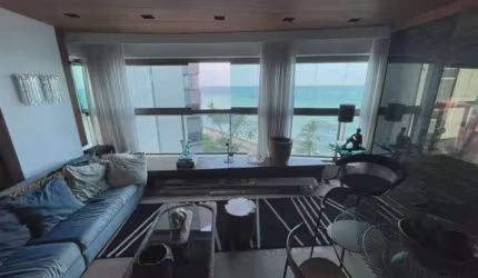 VENDA - APARTAMENTO SEMI MOBILIADO NA AV. BOA VIAGEM