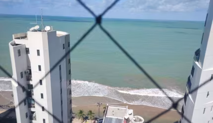 AMPLO APATº - MORE NA QUADRA DO MAR COM BELISSÍMA VISTA