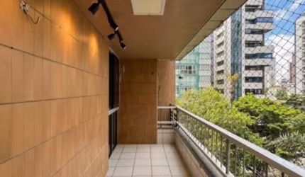 Aluguel de apartamento de 120m2 na Beira Mar de Boa Viagem