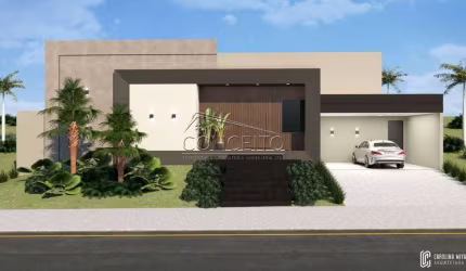 Casa térrea em fase final de construção à venda no Condomínio Villa Bela Vista com 237 m² | 3 suítes e 4 vagas de garagem.
