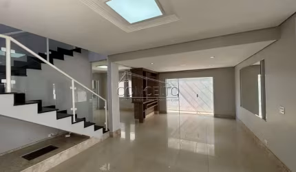 Sobrado à venda no Condomínio Terras de Piracicaba com 250 m² | 3 suítes, sendo 2 com closet e 4 vagas de garagem.