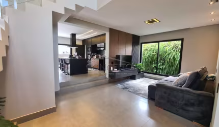 Sobrado no Condomínio Residencial Villa D'Aquila com 256 m² | 3 suítes e 4 vagas de garagem
