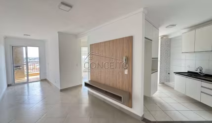 Apartamento para locação ou venda no Condomínio Mirage Residence com 70 m² | 2 dormitórios, sendo 1 suíte e 2 vagas de garagem.