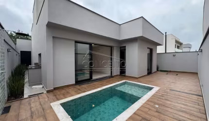 Casa térrea à venda no Condomínio Villa Bela Vista com 159m² | 3 suítes e 4 vagas de garagem.