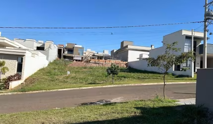 Terreno à venda no Condomínio Soleil Piracicaba com 250m² de área total.