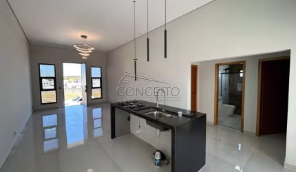Casa térrea à venda no Condomínio Canadá Residencial com 159 m² | 3 dormitórios, sendo 1 suíte e 4 vagas de garagem.