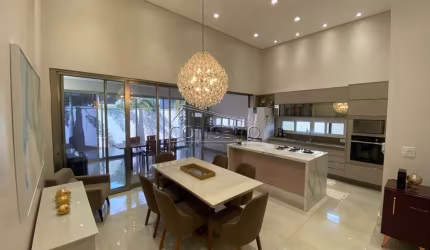 Casa térrea à venda no Condomínio Villa Bela Vista com 204m² | 3 dormitórios sendo 1 suíte e 4 vagas de garagem.