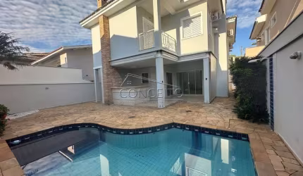 Sobrado no condomínio Terras de Piracicaba com 270m² | 4 dormitórios sendo 2 suítes e 4 vagas de garagem.