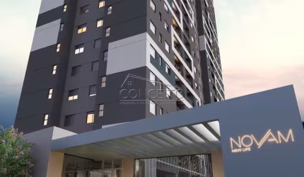 Edifício Novam New Life com plantas de 65 m² a 87 m² | 1 ou 2 suítes, 2 vagas de garagem e lazer completo.