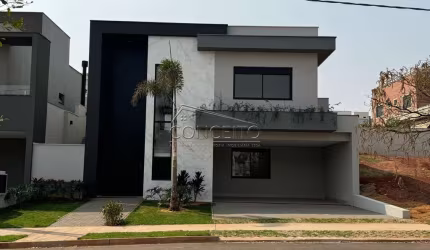 Sobrado à venda no Condomínio Residencial Villa D'Áquila com 228m² | 3 suítes e 4 vagas de garagem.