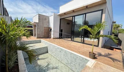 Casa térrea à venda no Condomínio Morada do Engenho com 420m² | 4 suítes e 4 vagas de garagem.
