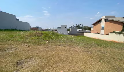 Terreno à venda no Condomínio Soleil Piracicaba com 286m² de área total.