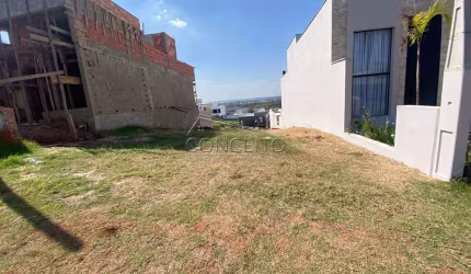 Terreno à venda no Condomínio Soleil Piracicaba com 250m² de área total.