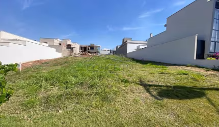 Terreno à venda no Condomínio Soleil Piracicaba com 250m² de área total.