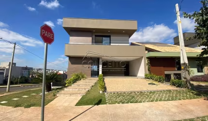 Sobrado à venda no Condomínio Residencial Villa D'Áquila com 288m² | 3 suítes e 4 vagas de garagem.