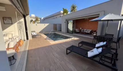 Casa térrea à venda no Condomínio Morada do Engenho com 346m² | 3 suítes e 4 vagas de garagem.