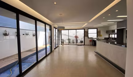 Sobrado à venda no Condomínio Residencial Villa D'Áquila com 300m² | 3 suítes e 4 vagas de garagem.