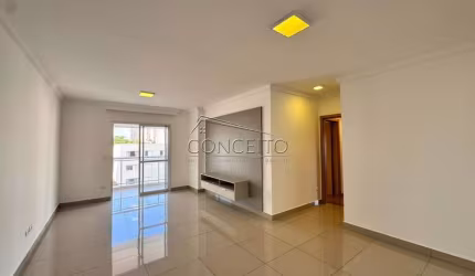 Apartamento para locação no Edifício San Victor com 118m² | 3 dormitórios, sendo 1 suíte, varanda gourmet e 2 vagas de garagem.