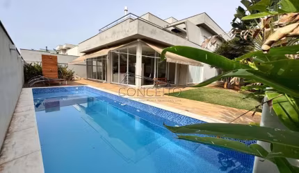 Sobrado à venda no Condomínio Reserva do Engenho com 323,82 m² | 4 suítes, sendo 1 suíte master com closet e varanda e 6 vagas de garagem.