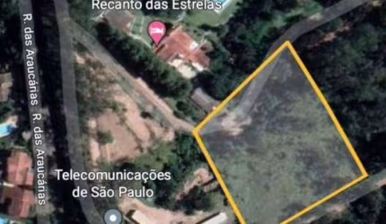 Terreno à venda, 5050 m² por R$ 280.000,00 - Pau Arcado - Campo Limpo Paulista/SP