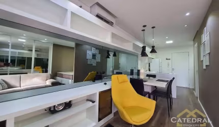 Apartamento com 1 dormitório para alugar, 48 m² por R$ 3.840,00/mês - Centro - Jundiaí/SP