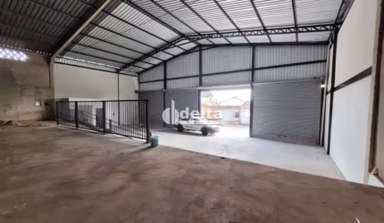 Galpão disponível para locação e venda no bairro Minas Gerais em Uberlândia-MG