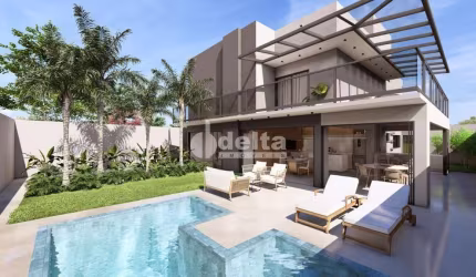 Casa no condomínio Golden Village para venda em Uberlândia-MG