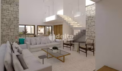 Casa no condomínio Gavea Hill 2 disponível para venda em Uberlândia-MG