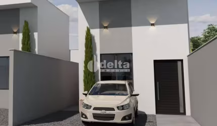Casa residencial disponível para venda no bairro Novo Mundo em Uberlândia-MG