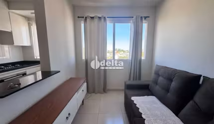 Apartamento mobiliado disponível para locação no bairro Alto Umuarama em Uberlândia-MG