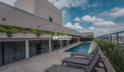 Apartamento mobiliado disponível para locação no bairro Santa Mônica em Uberlândia-MG