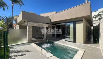 Casa no condomínio Jardins Barcelona disponível no bairro Nova Uberlândia em Uberlândia-MG