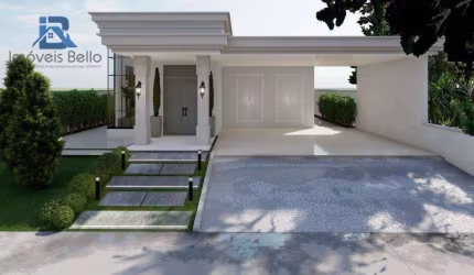 Casa com 3 dormitórios à venda, 195 m² por R$ 1.405.000,00 - Condomínio Ville de France - Itatiba/SP