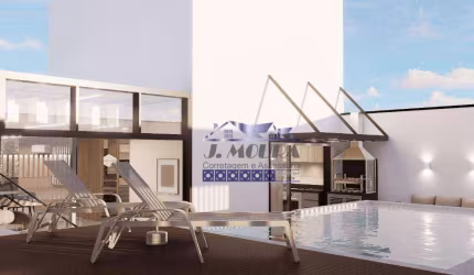 COBERTURA DE CINEMA - MELHOR LOCALIZAÇÃO DA PONTA DA PRAIA  - 4 SUITES - 3 GARAGENS