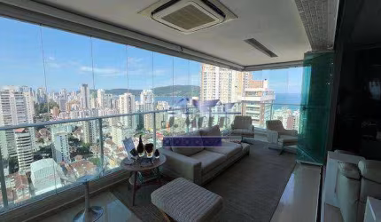 ALTO  PADRÃO - EMBARÉ - 1 POR ANDAR - VISTA PANORÂMICA PARA O MAR - SEMI-NOVO - LAZER TOTAL COM TERRAÇO GOURMET