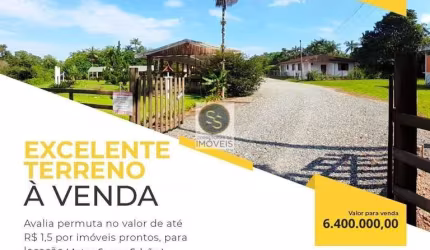 Terreno à venda na Avenida Edgar Nelson Meister, 832, Zona Industrial, Joinville, 44120 m2 por R$ 6.400.000