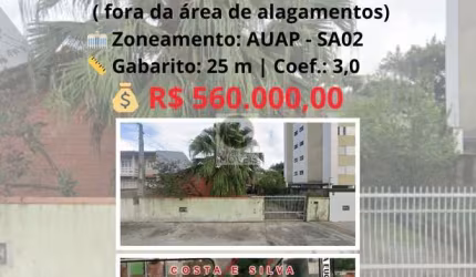 Terreno à venda na Rua Eugênio Fleischer, 34, Costa e Silva, Joinville, 450 m2 por R$ 560.000