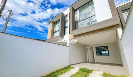 Sobrado NOVO de 03 quartos (01 suíte) na Itoupava Norte