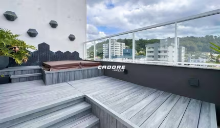 Cobertura Exclusiva no Vila Nova com Terraço, Hidro e Mobiliada | Cadore Imóveis