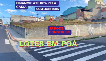 Vende Lotes/Terrenos  / Escritura em Poá