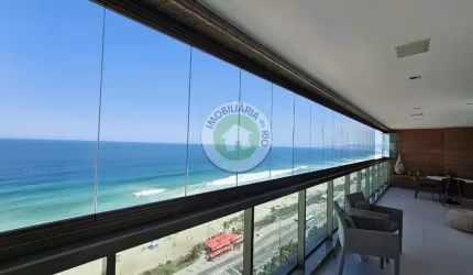 Barra da Tijuca frontal mar porteira fechada!!