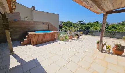 Cobertura Linear 197m² 3 Quartos 1 Suíte Recreio dos Bandeirantes