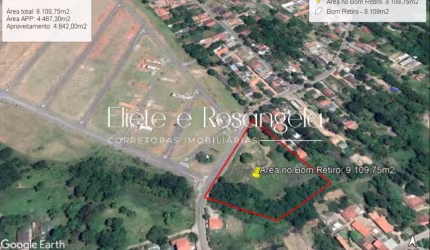 ÁREA COM PROJETO APROVADO NO BAIRRO BOM RETIRO em São José dos Campos.
