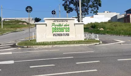 TERRENO PARA VENDA NO PORTAL DOS PÁSSAROS PRÓXIMO A EMBRAER.