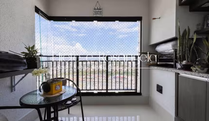 Apartamento 111m²  andar altíssimo com 3 dormitórios Jardim Aquárius - SJC