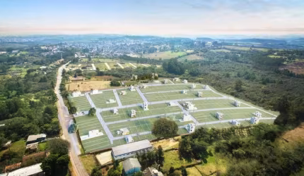 Terreno-Lote Residencial para venda  no Bairro Cocão em Viamão