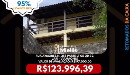 Imóvel Retomado CAIXA no bairro JARI em Viamão - OPORTUNIDADE ÚNICA!
